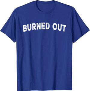 Burned Out T-Shirt - T-Shirt | Royal