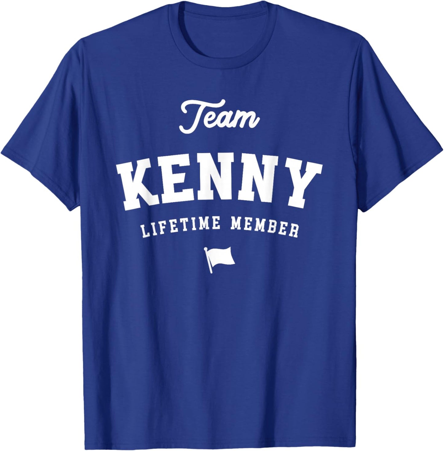 Team Kenny Lifetime Member Funny Name Kenny T-Shirt - T-Shirt | Royal