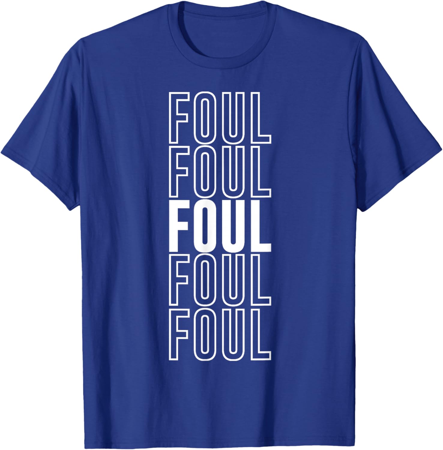 Foul T-Shirt - T-Shirt | Royal