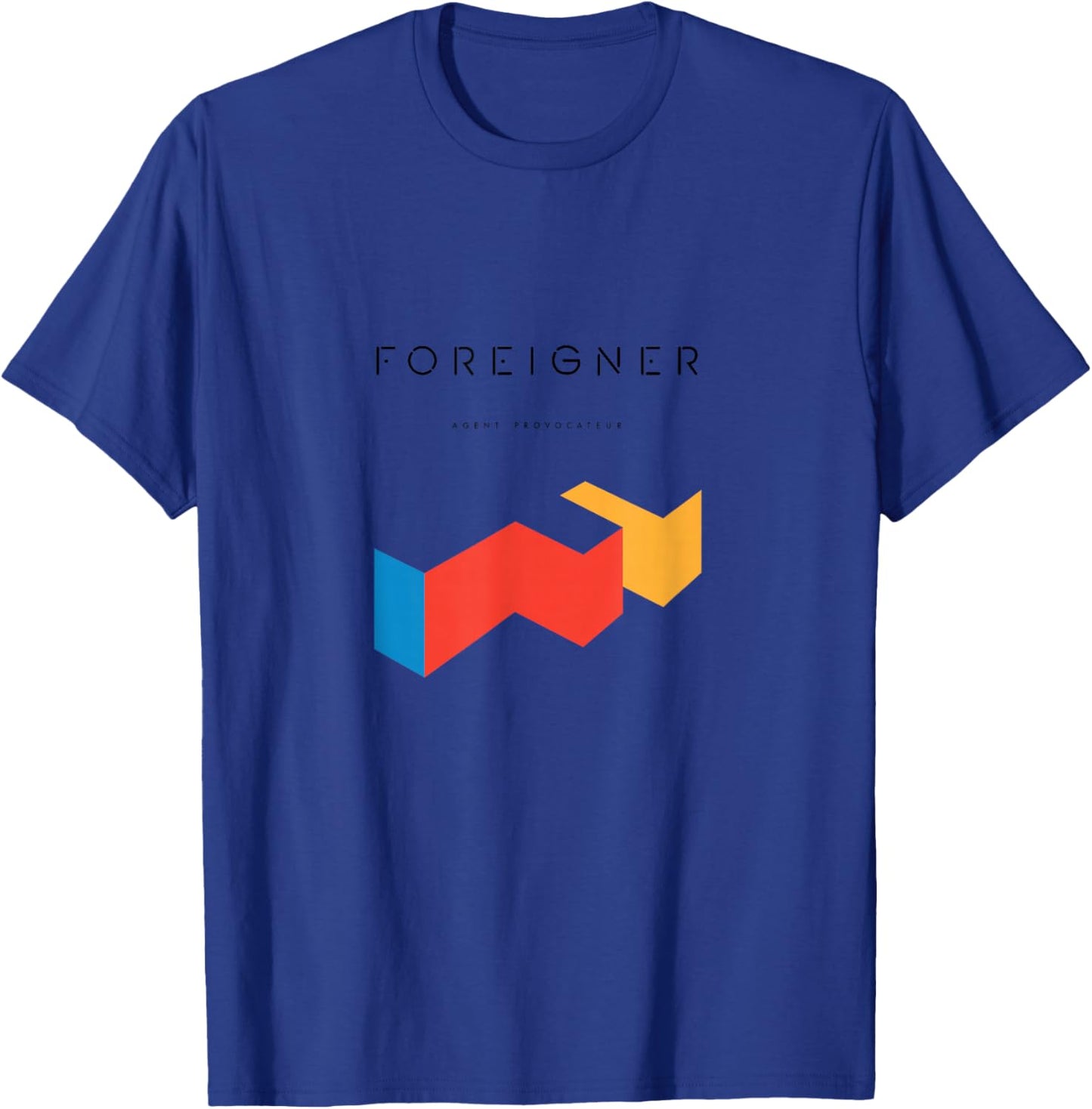 Music Rock Band 'Agent Provocateur' Album Americana PAPL2691 T-Shirt - T-Shirt | Royal