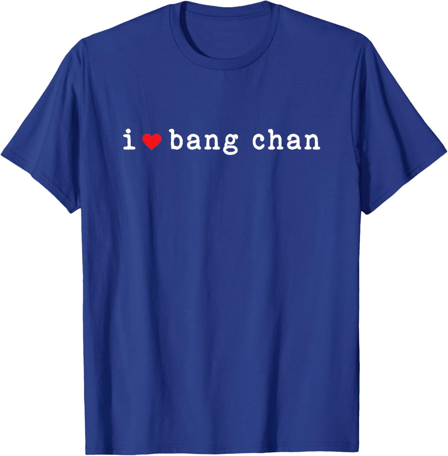 I Love Bang chan I Heart Bang chan T-Shirt - T-Shirt | Royal