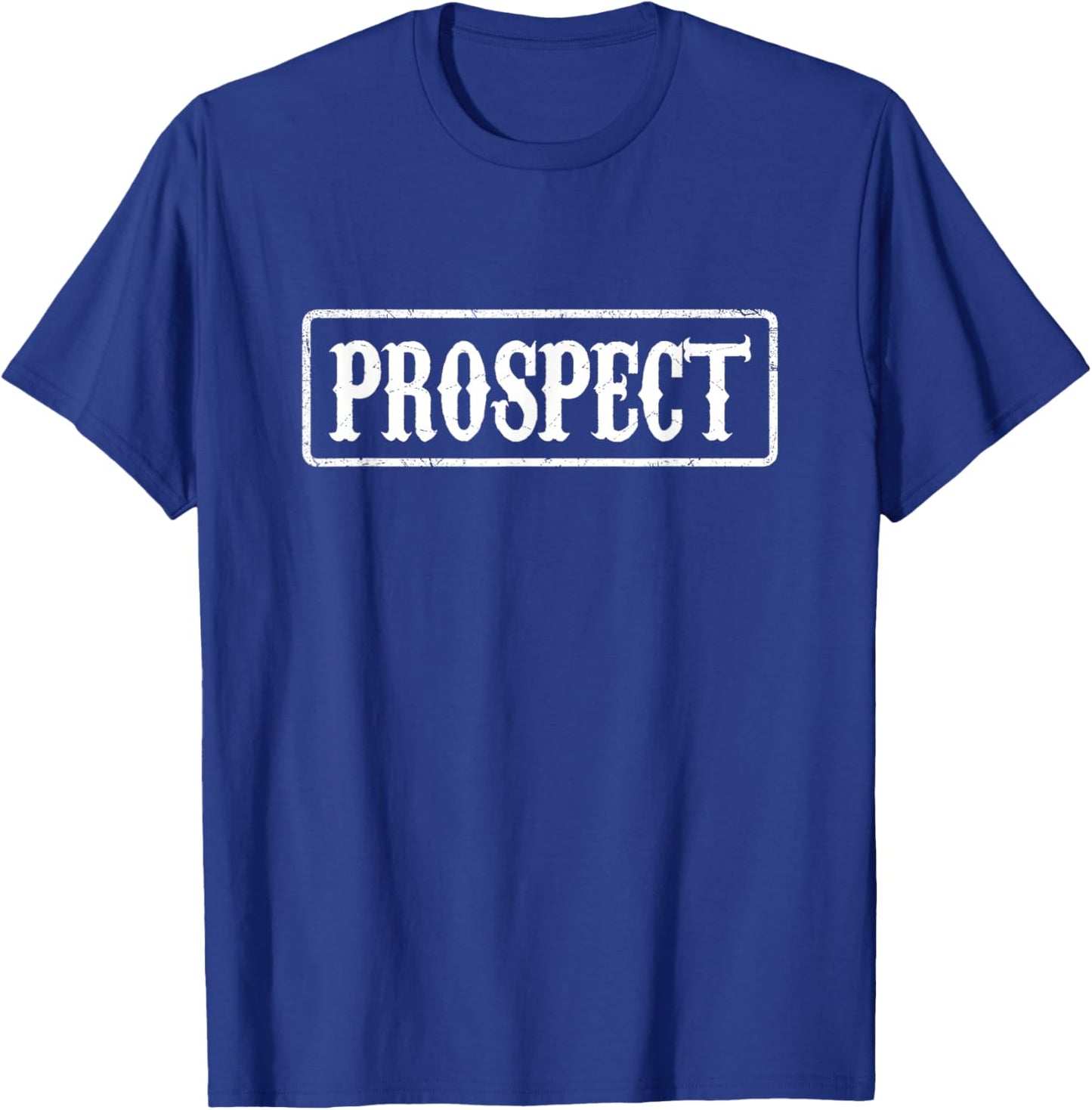 Samcro Motorcycle Club Prospect Stamp Style T-Shirt - T-Shirt | Royal