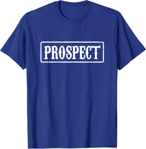 Samcro Motorcycle Club Prospect Stamp Style T-Shirt - T-Shirt | Royal