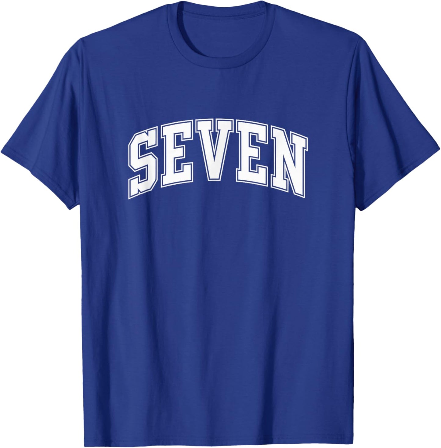 Six Seven Halloween Costume Matching 67 Meme Seven On Back T-Shirt - T-Shirt | Royal