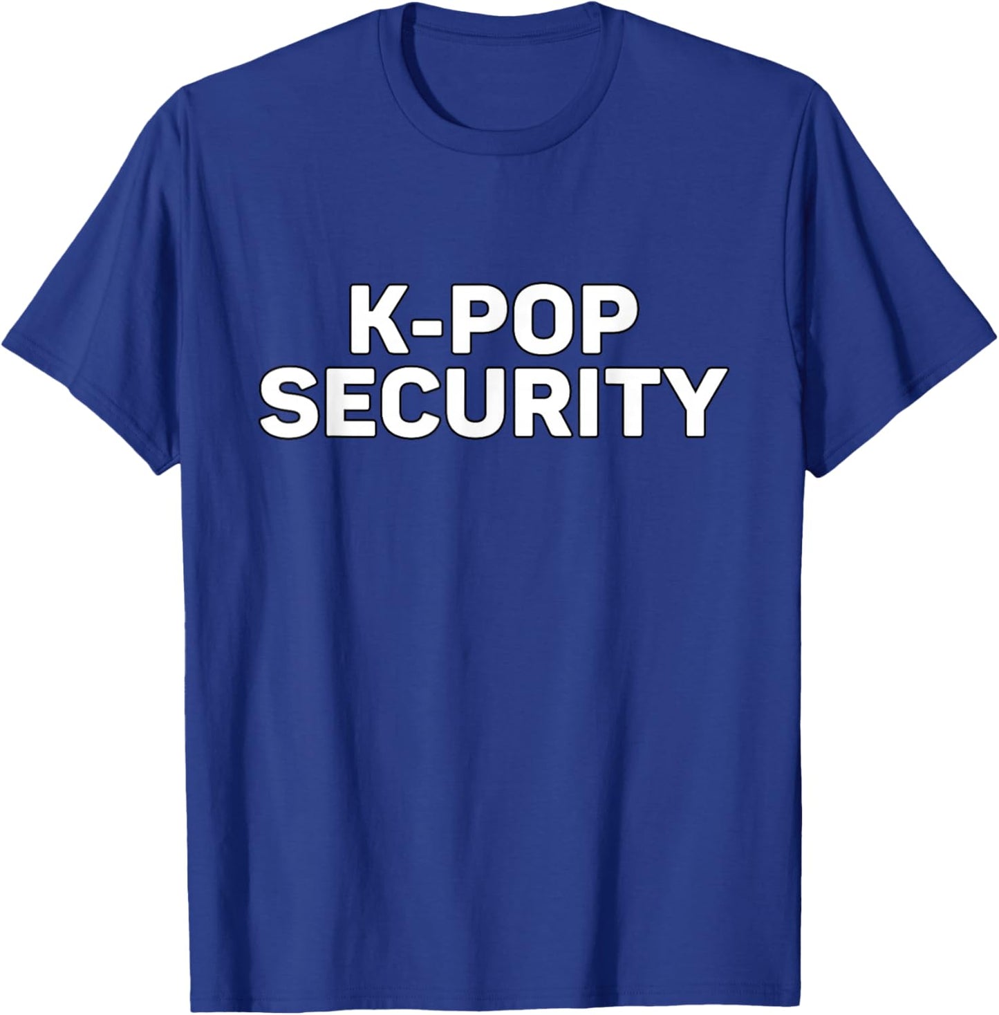 K-Pop Security Mom Dad Funny Halloween Costume T-Shirt - T-Shirt | Royal