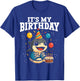 Its My Birthday Tralalero Tralala Brainrot T-Shirt - T-Shirt | Royal