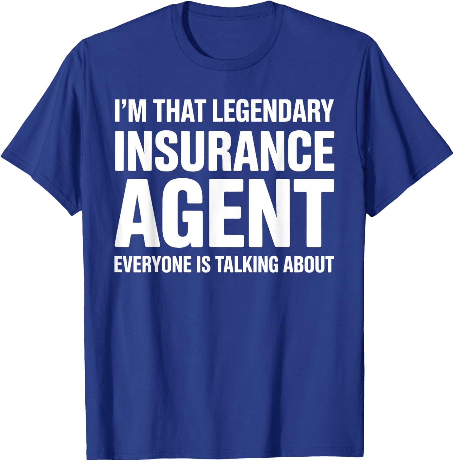 Cool Insurance Art Women Broker Insurance Agent T-Shirt - T-Shirt | Royal