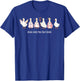 Christian Goose Jesus Loves You Silly Goose Religious Goose T-Shirt - T-Shirt | Royal