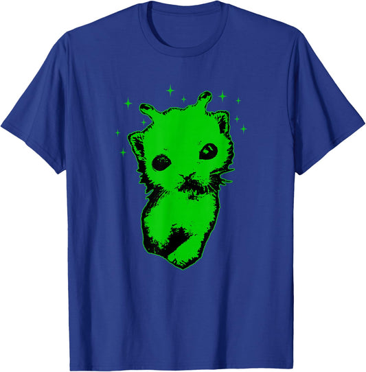 Gnarp Cat Silly Alien Cat Meme Brainrot Meme Funny Silly Cat T-Shirt - T-Shirt | Royal