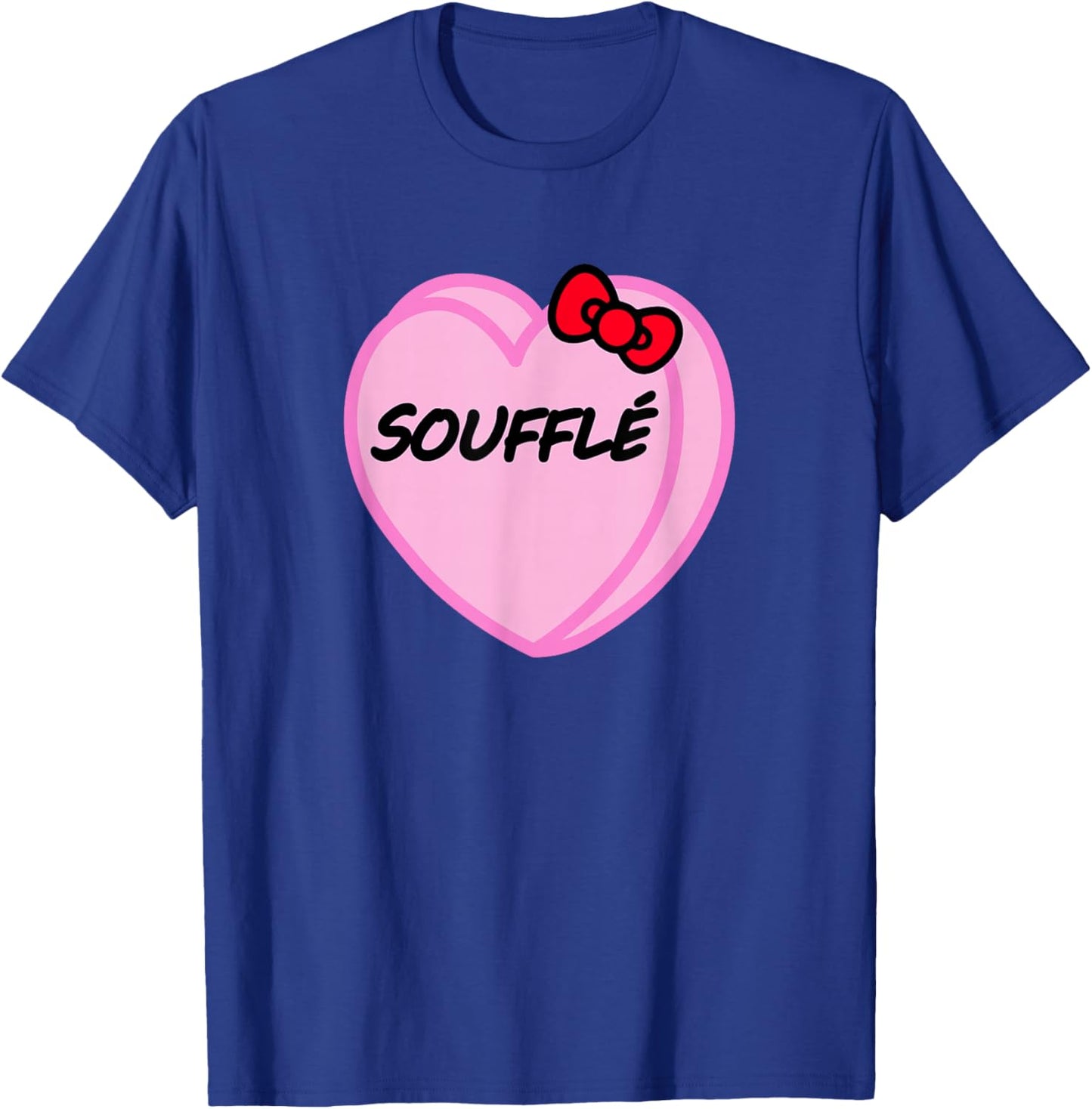 Valentines Day Candy Sweet Hearts Love Soufflé T-Shirt - T-Shirt | Royal
