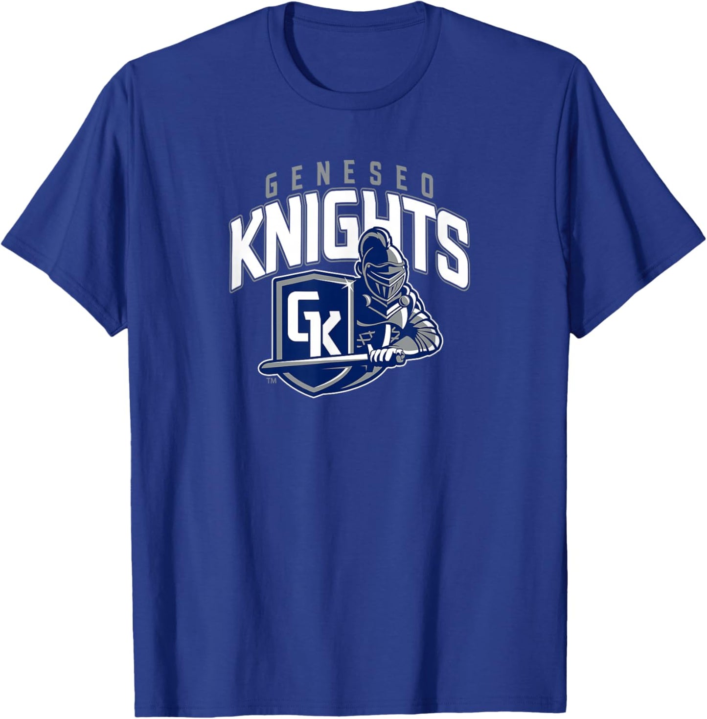 SUNY Geneseo Knights Primary Logo T-Shirt - T-Shirt | Royal