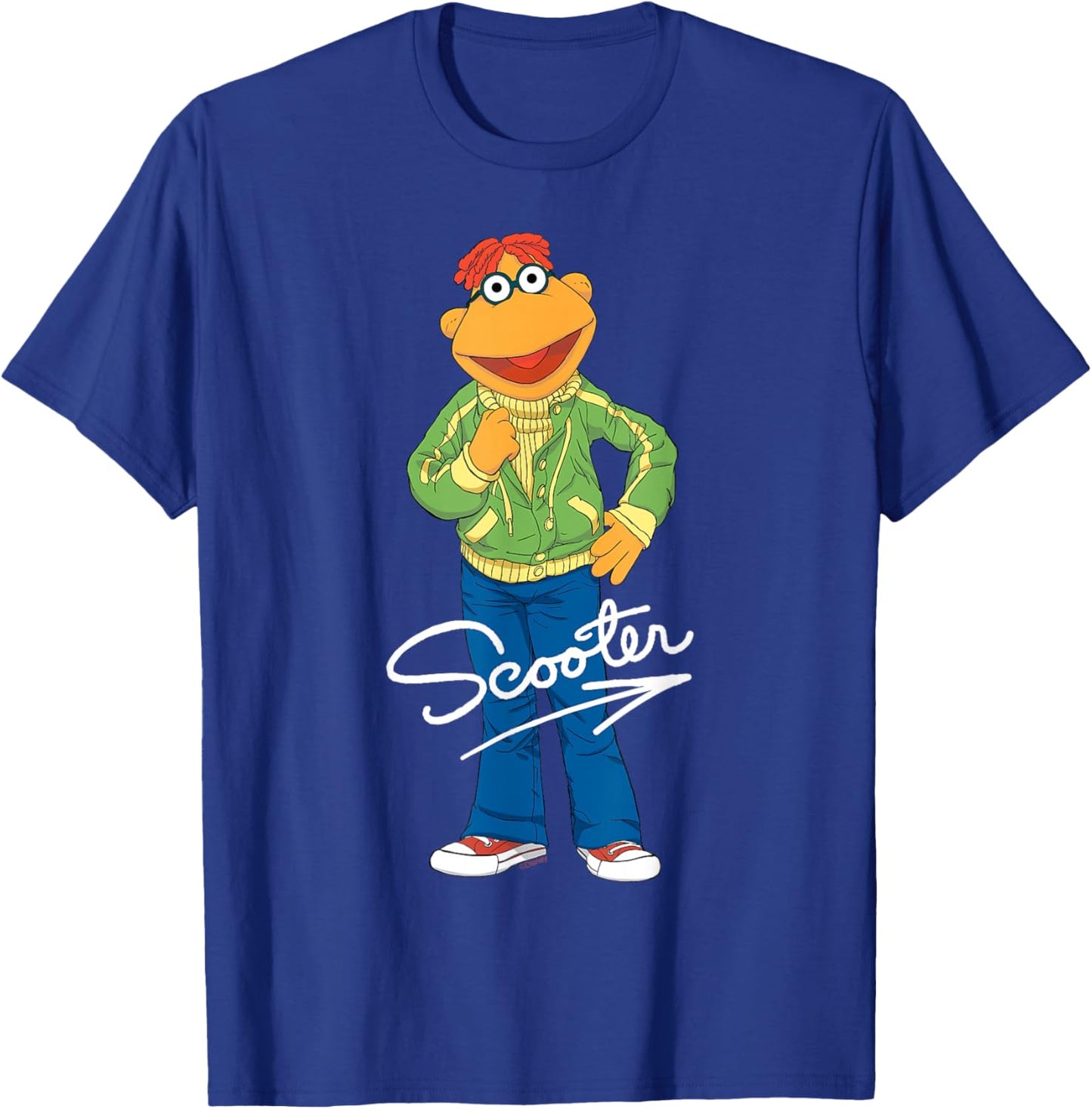 Disney The Muppets Scooter Big Pose T-Shirt - T-Shirt | Royal