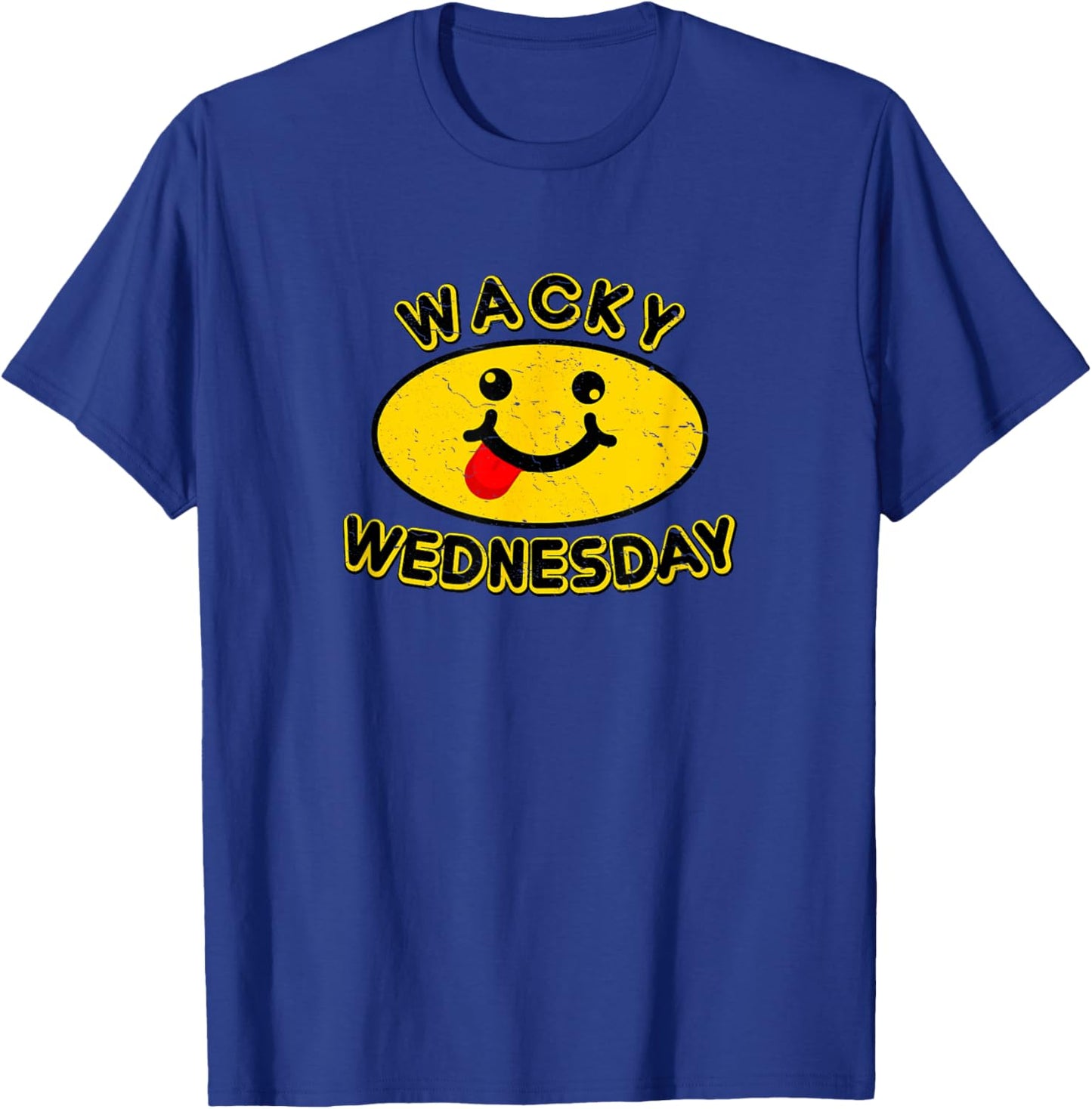 Wacky Wednesday Kids and Teachers | Mismatch Day Spirit Week T-Shirt - T-Shirt | Royal