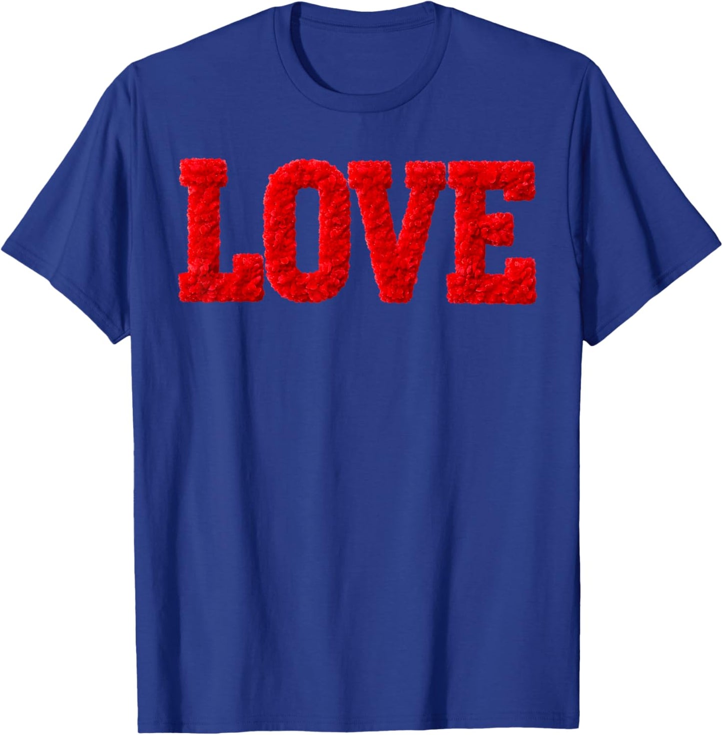 Love Valentines Day Cute Girl Wife Women Valentine T-Shirt - T-Shirt | Royal