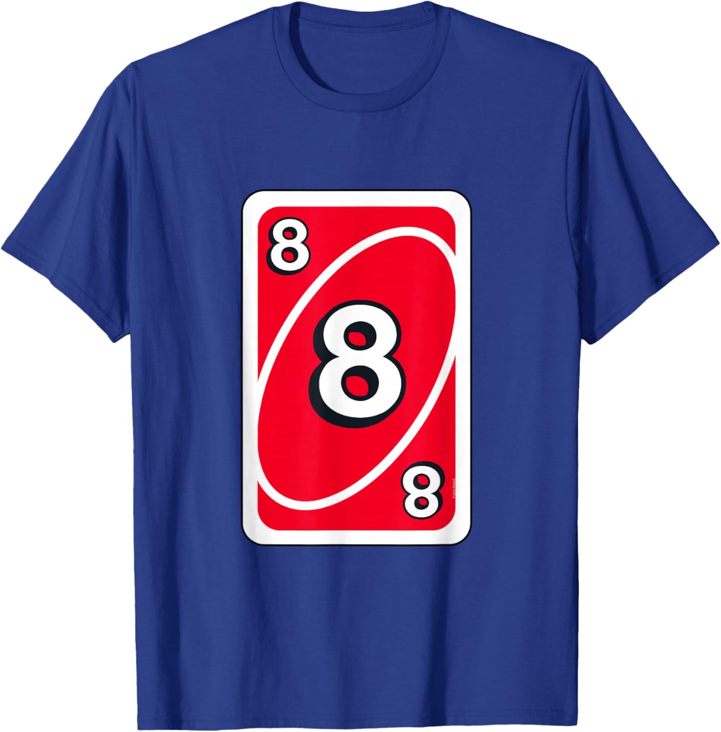 UNO Halloween Red 8" Card T-Shirt - T-Shirt | Royal