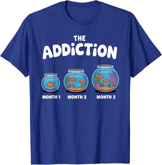 Aquarium Art Women Fish Keeper Fish Tank Aquarium T-Shirt - T-Shirt | Royal