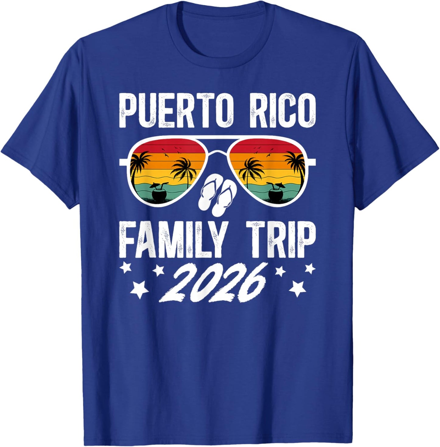 Puerto Rico Family Trip 2026 Puerto Rico Family Vacation T-Shirt - T-Shirt | Royal
