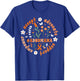 ADHD Mama Groovy ADHD Mom of an ADHD Warrior ADHD Awareness T-Shirt - T-Shirt | Royal