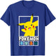 Pokémon Pikachu Group Box Up Team Squares T-Shirt - T-Shirt | Royal