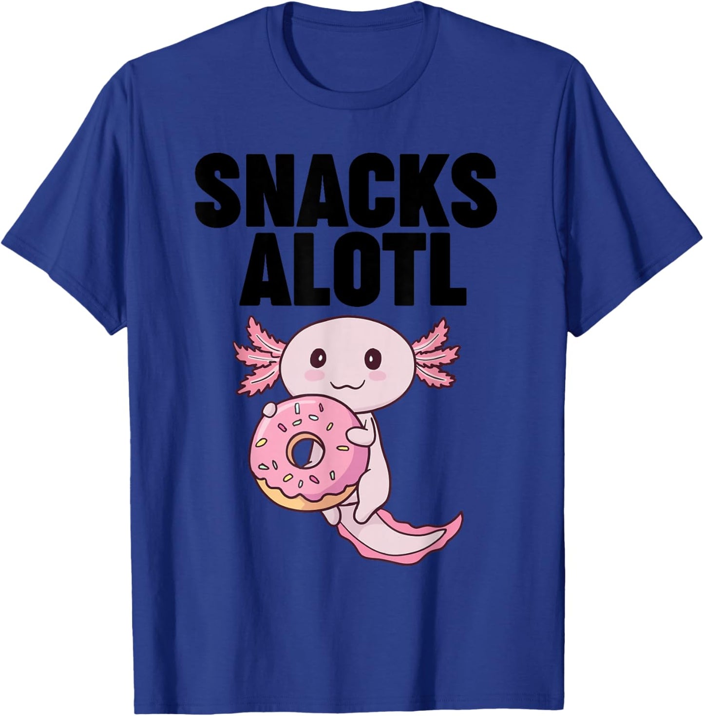 Axolotl SnacksAlotl T-Shirt - T-Shirt | Royal