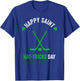 Hockey St Patricks Day Boys Men Shamrock Hockey T-Shirt - T-Shirt | Royal