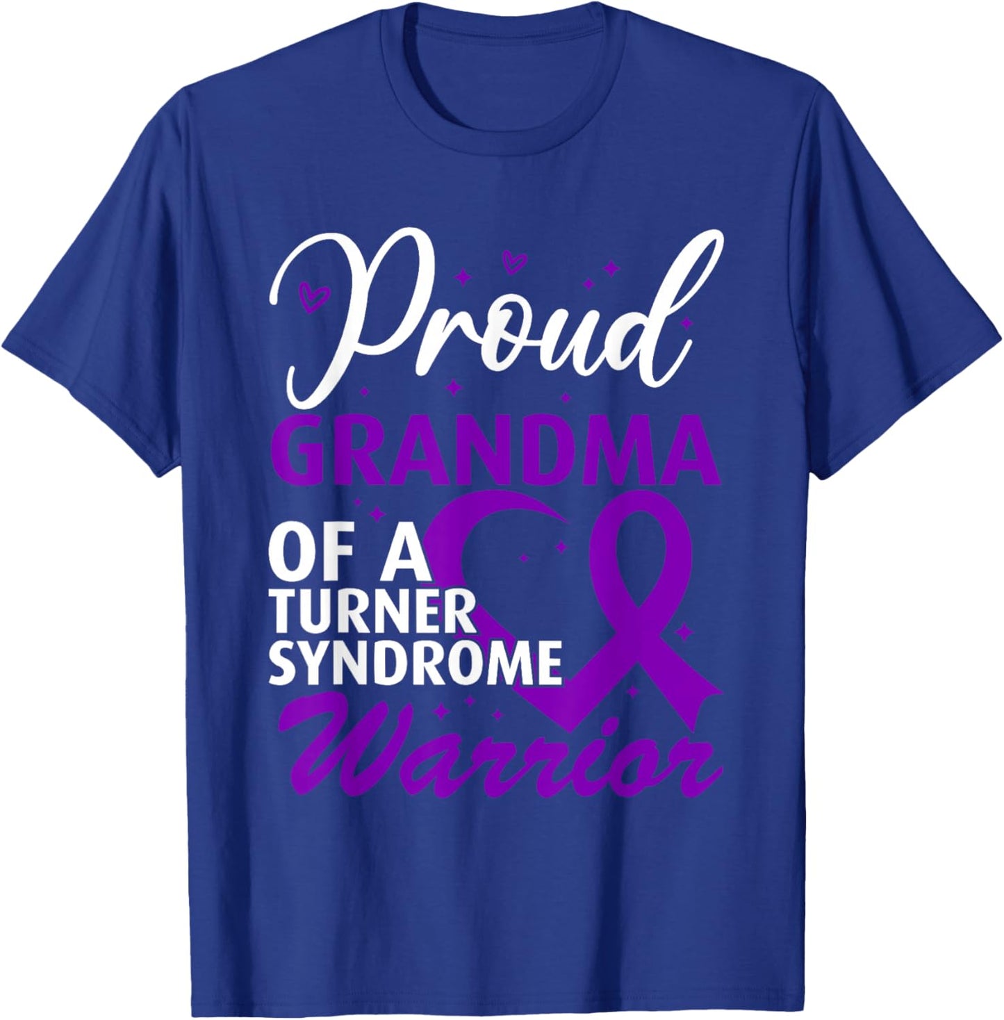 Turner Syndrome Awareness Grandma T-Shirt - T-Shirt | Royal