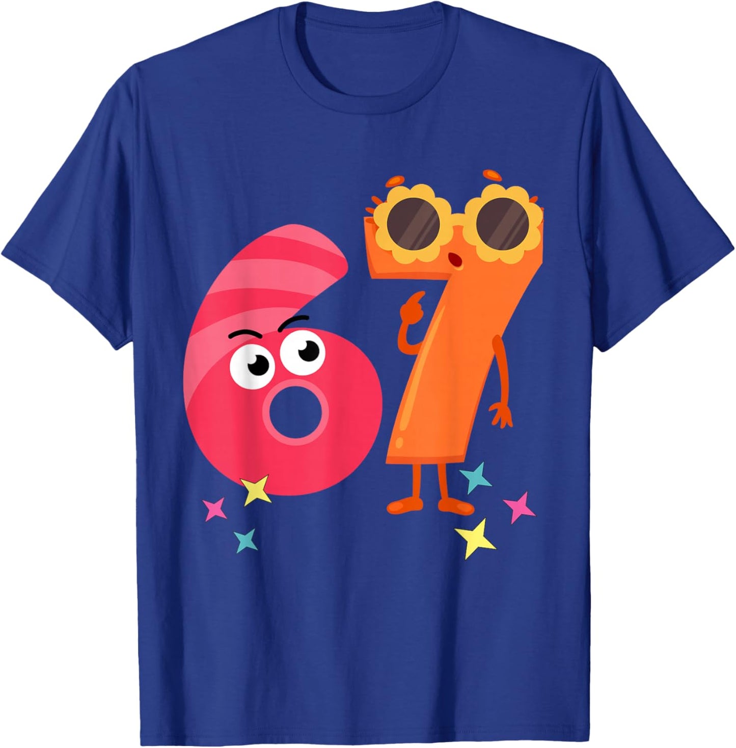 67 Meme for Teachers T-Shirt - T-Shirt | Royal