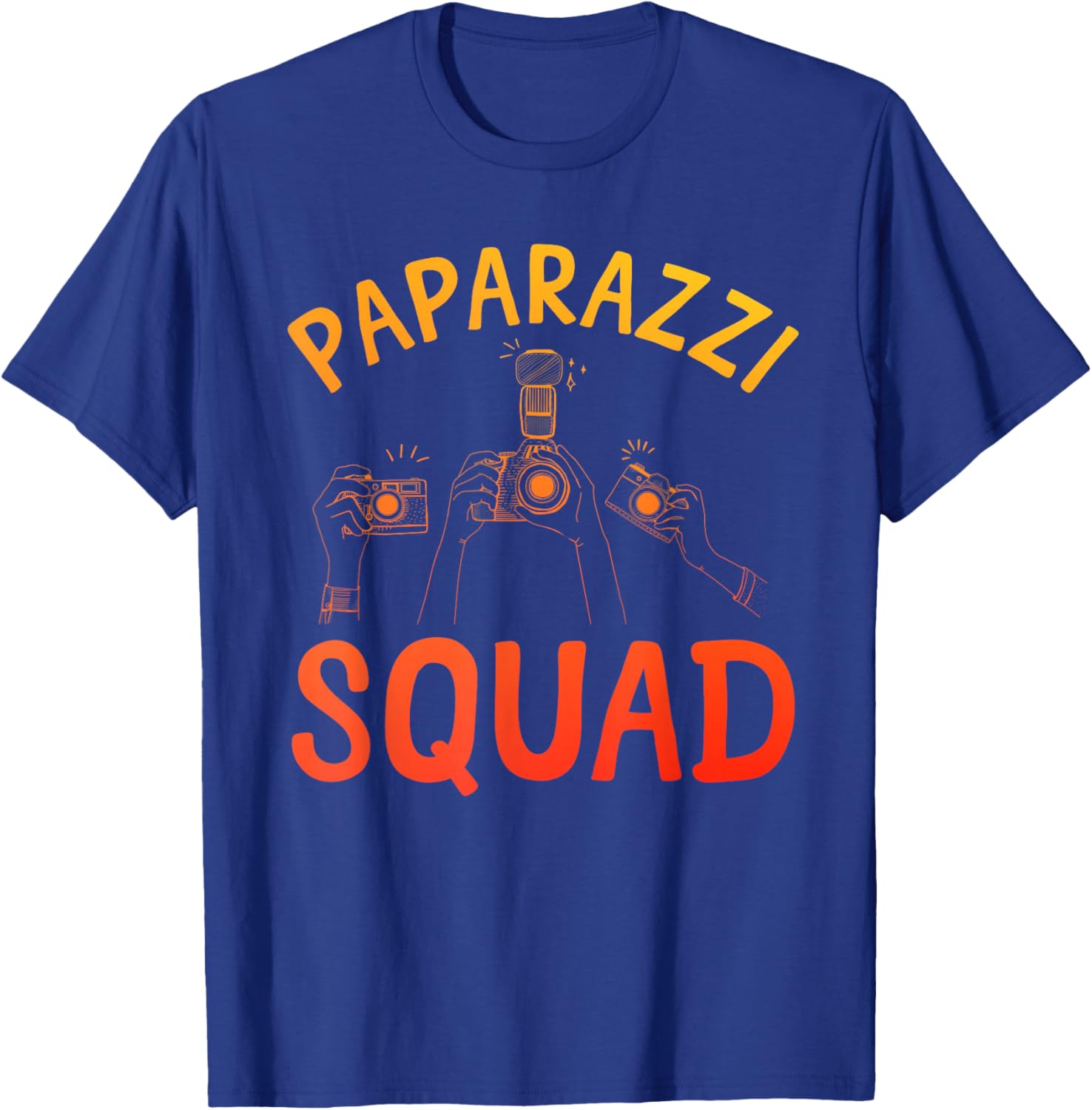 Paparazzi Design Women Press Photographer Paparazzi T-Shirt - T-Shirt | Royal