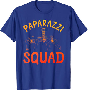 Paparazzi Design Women Press Photographer Paparazzi T-Shirt - T-Shirt | Royal