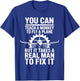 Funny Aircraft Mechanic Art Boys Aircraft Technician T-Shirt - T-Shirt | Royal