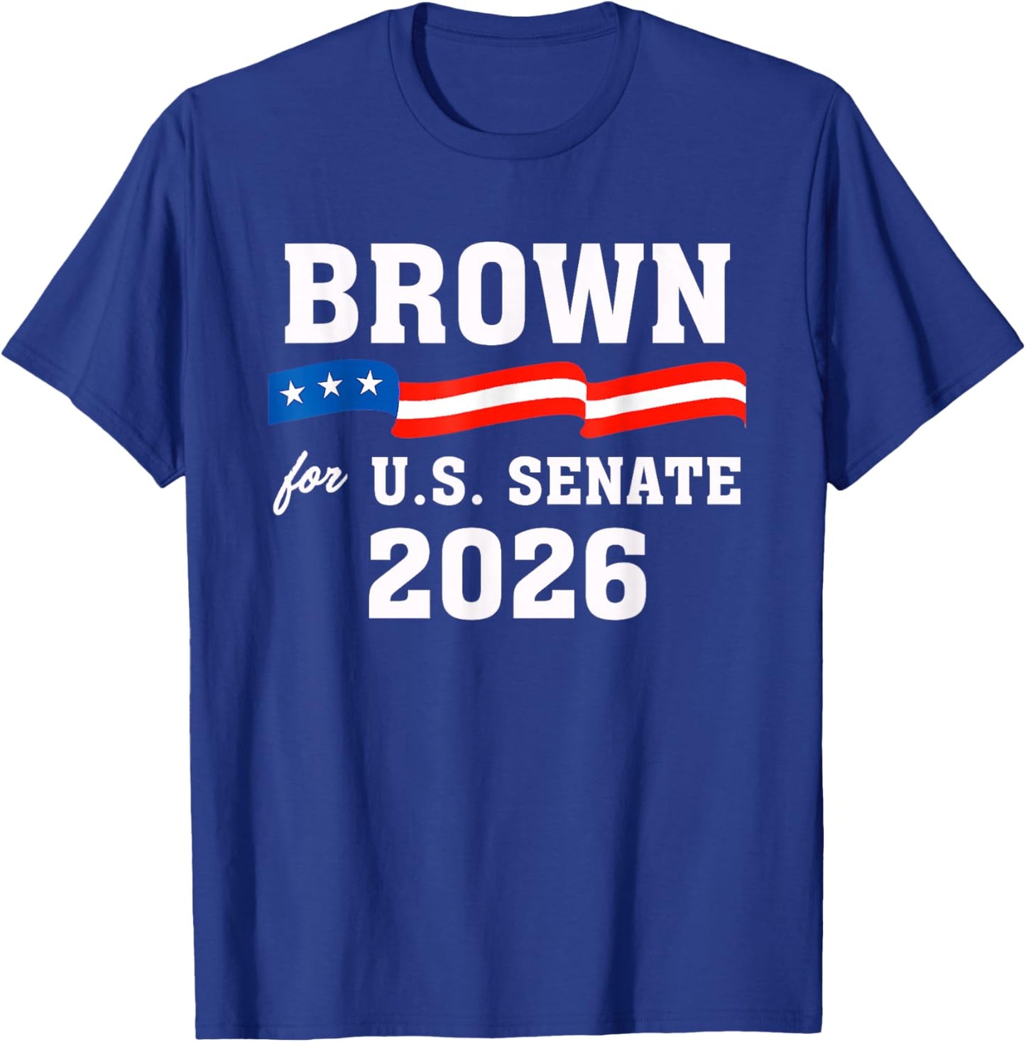 Sherrod Brown for U.S. Senate from Ohio 2026 Vintage T-Shirt - T-Shirt | Royal