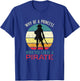 Why Princess When You Can Be Pirate Retro Women Girls Kids T-Shirt - T-Shirt | Royal