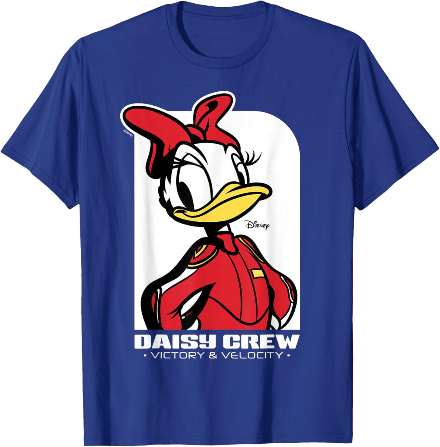 Disney Mickey and Friends Daisy Victory Racing Style T-Shirt - T-Shirt | Royal