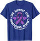Epilepsy Awareness Month Support Understand Love Respect T-Shirt - T-Shirt | Royal
