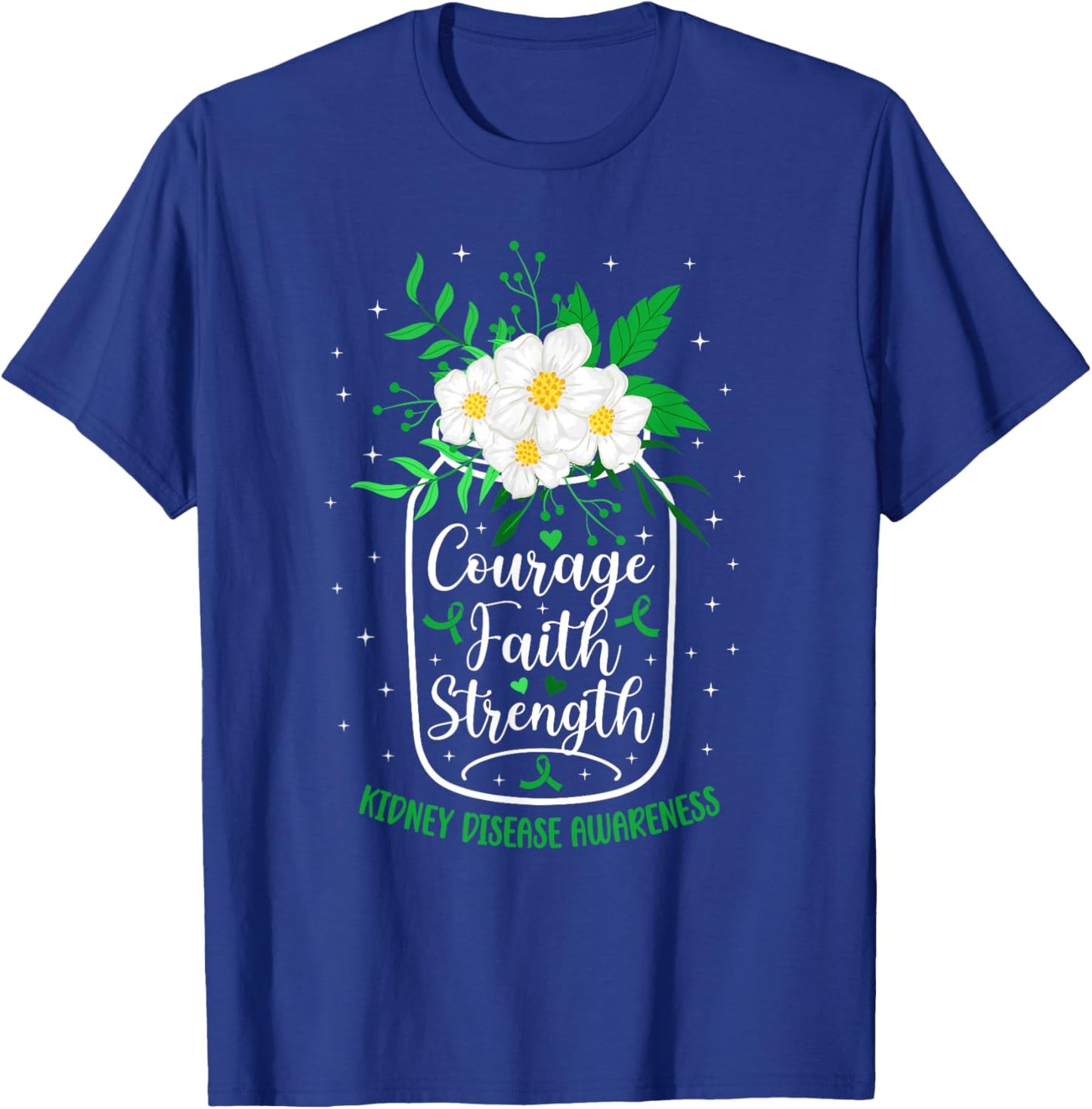 Kidney Disease Awareness Kidney Disease Survivor T-Shirt - T-Shirt | Royal