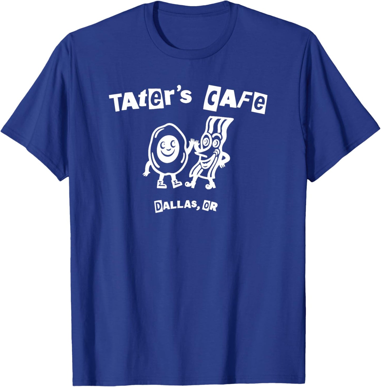 an Amazing, Fun Local Cafe! T-Shirt - T-Shirt | Royal