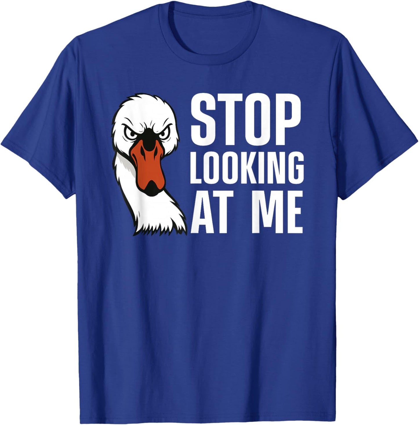 Swan Art Women Swan Lover Waterfowl Animal Swan T-Shirt - T-Shirt | Royal