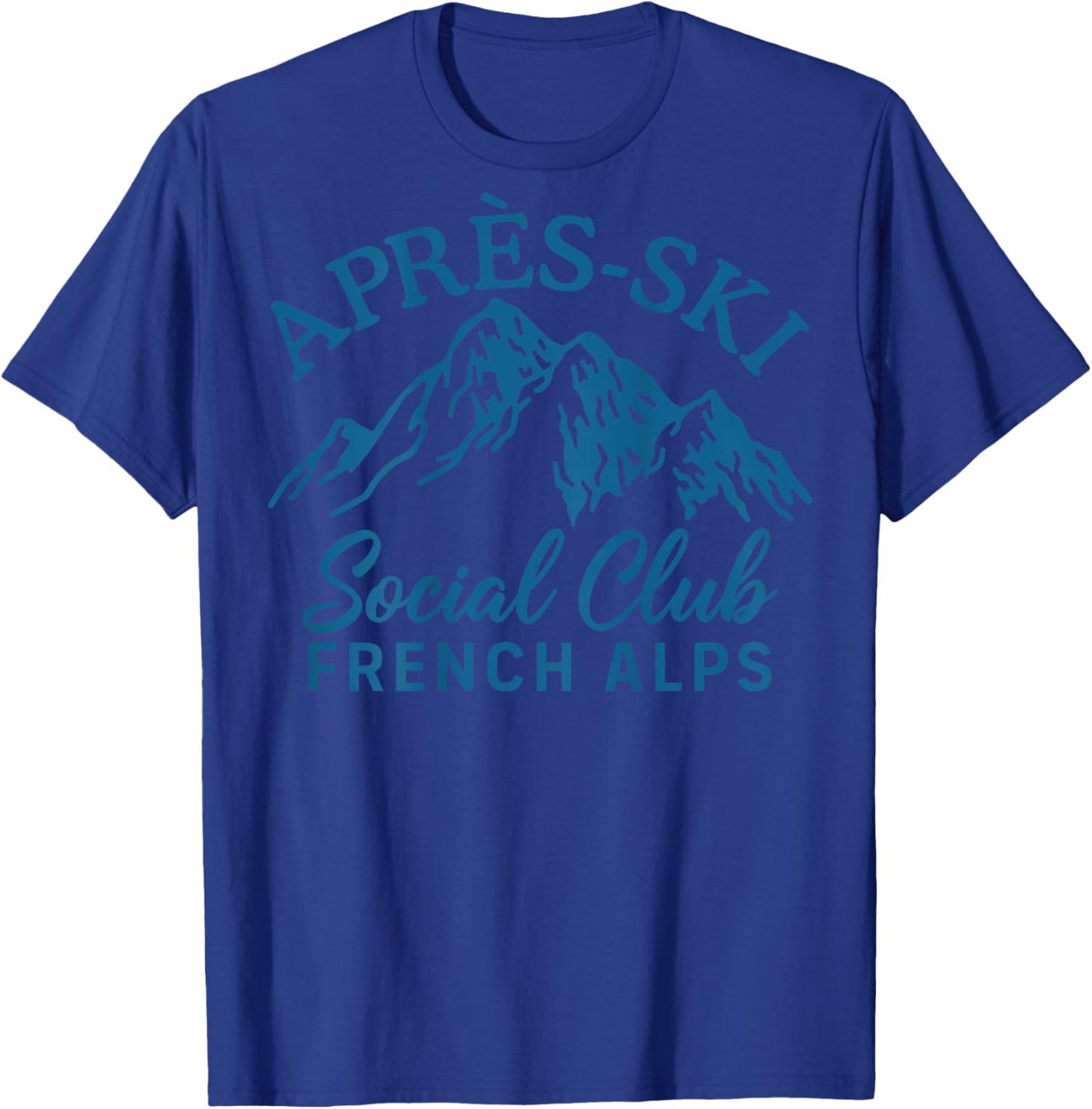 Apres Ski Social Club French Alps T-Shirt - T-Shirt | Royal