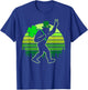 Funny Men St Patrick's Day Bigfoot Shamrock Men Women Kids T-Shirt - T-Shirt | Royal