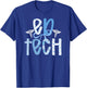 ED Tech Coquette ED Technician Emergency Department Tech T-Shirt - T-Shirt | Royal