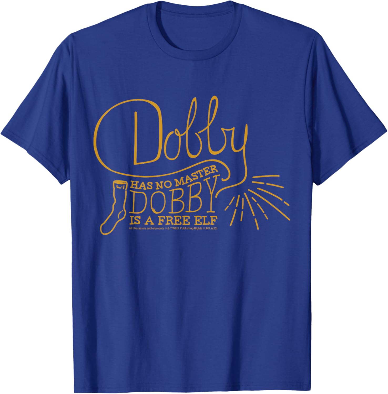 Dobby Has No Master Dobby is A Free Elf T-Shirt - T-Shirt | Royal