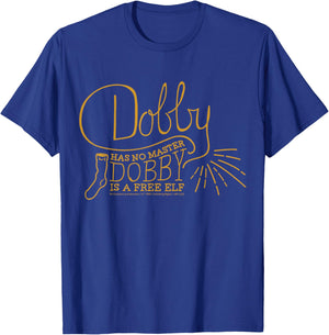 Dobby Has No Master Dobby is A Free Elf T-Shirt - T-Shirt | Royal