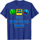 My Birthday Dash Video Game Theme Kids Party Geometry Game T-Shirt - T-Shirt | Royal