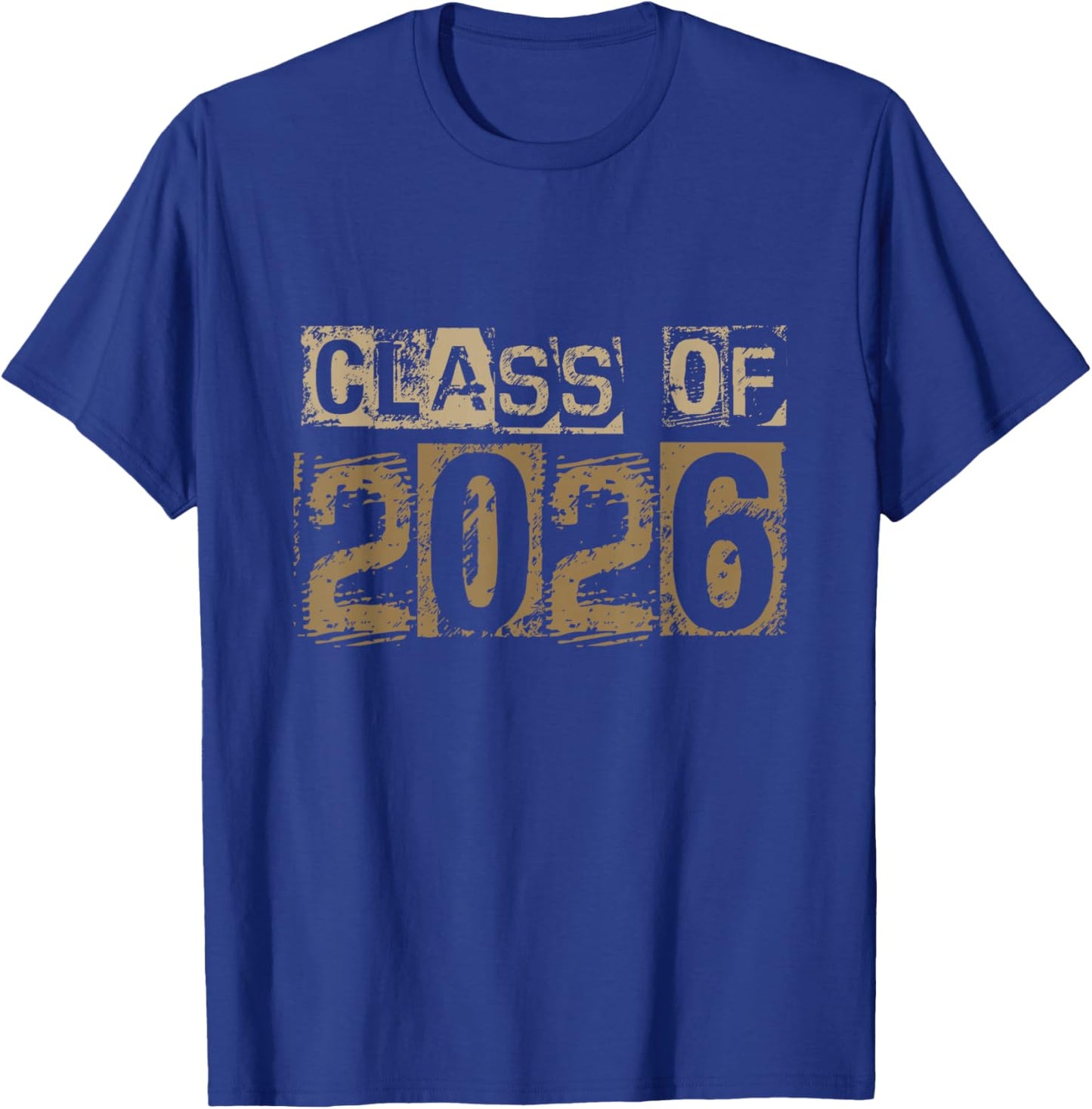 Class of 2026 Senior Graduation Vintage T-Shirt - T-Shirt | Royal