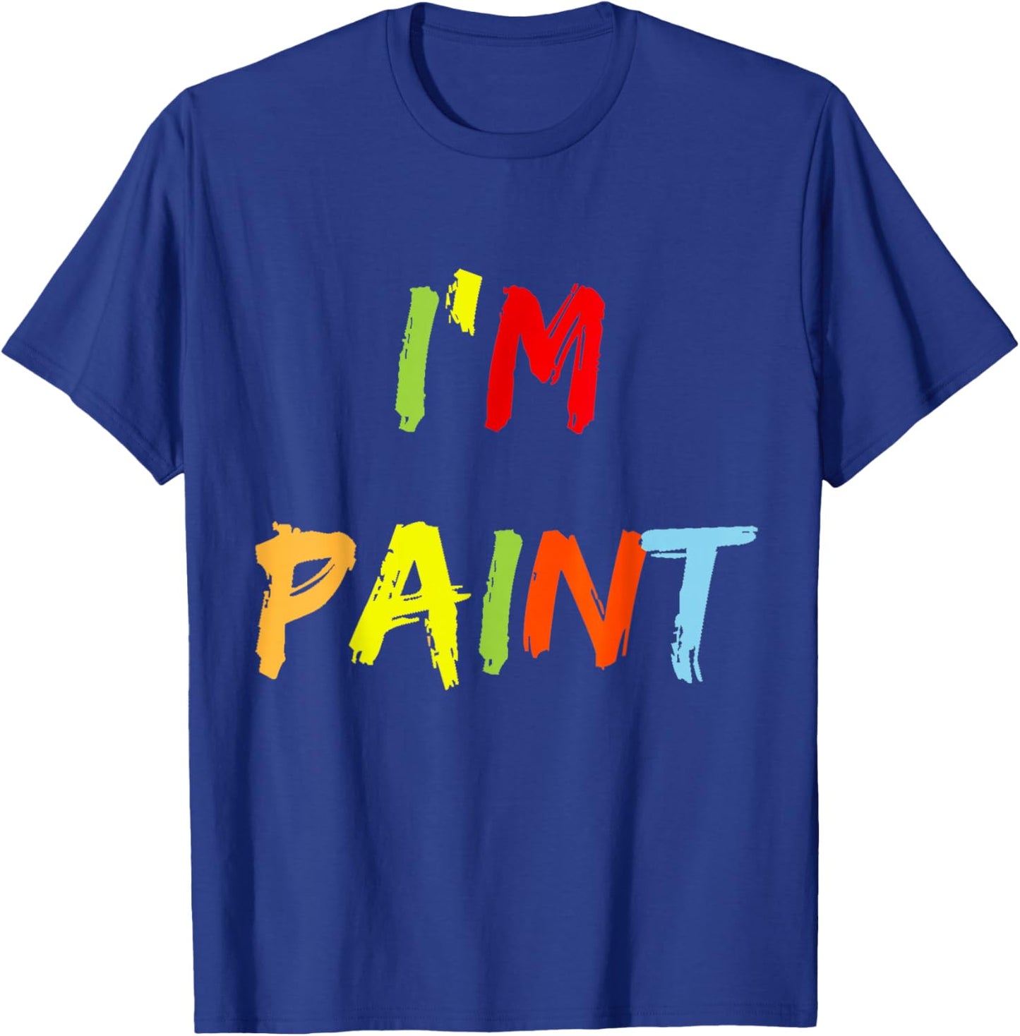 I Heart Love to Finger Paint I'm Paint Cute Couple Valentine T-Shirt - T-Shirt | Royal