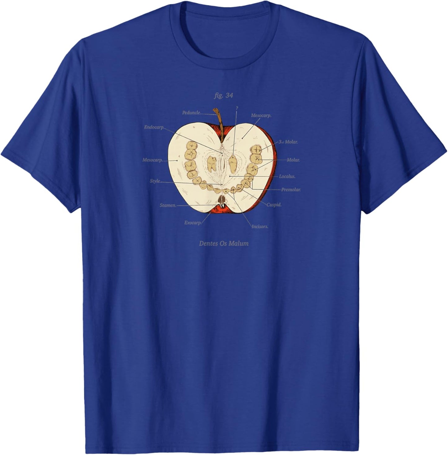 The Magnus Archives Funny Meme Anatomy Class Teeth Apple T-Shirt - T-Shirt | Royal