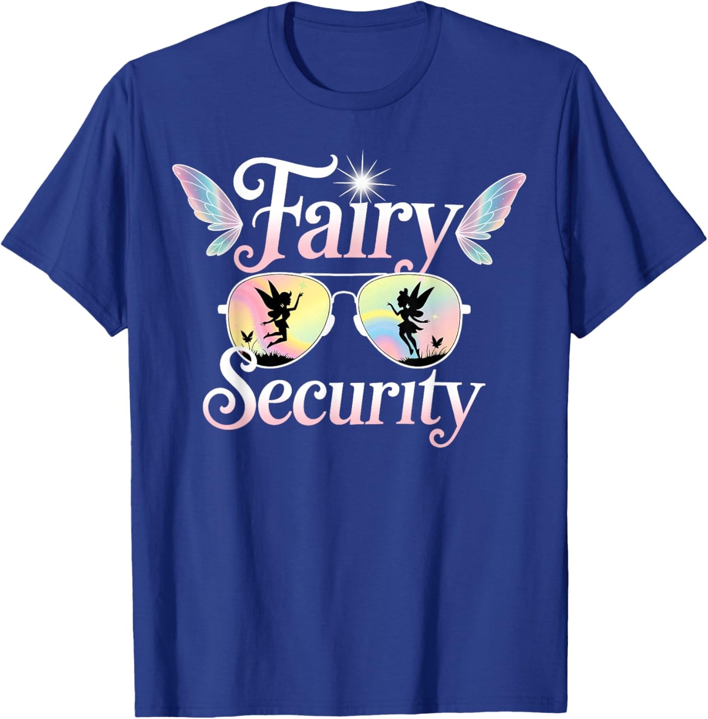Fairy Security Funny Costume Fairy Security Men Women Kids T-Shirt - T-Shirt | Royal