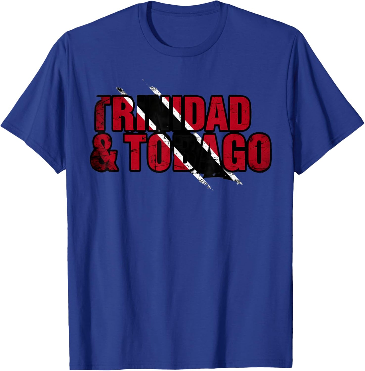 Trinidad and Tobago Flag Trini Flag Roots Trinidadian Flag T-Shirt - T-Shirt | Royal