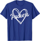 Retro Packers Vintage Heart T-Shirt - T-Shirt | Royal