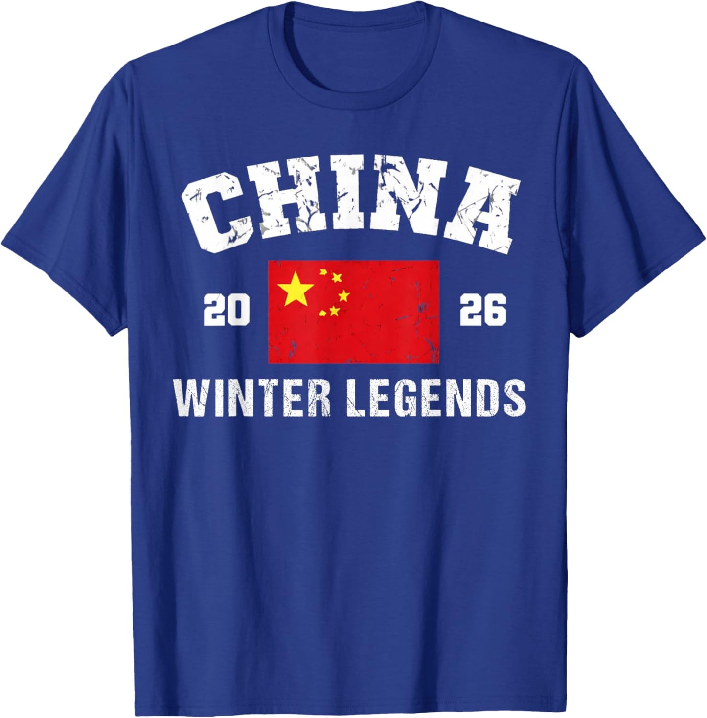 China Winter Legends 2026 Alpine T-Shirt - T-Shirt | Royal